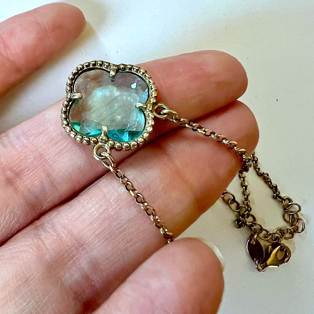 Ciondolo Fiore Smaltato Santuzza - Argento 925 Sterling Handmade Per Donne